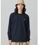 【オンライン限定】LACOSTE  オーバーサイズ 配色ラインリブ ロングスリーブTシャツ
