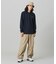 【オンライン限定】LACOSTE  オーバーサイズ 配色ラインリブ ロングスリーブTシャツ