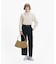 ゴールドクロコバックルレザーベルト