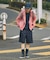 MALOUINE マロウィン ダブルストライプ レインラバーブーツ