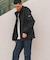 防水 防風 透湿 GORE-TEX ゴアテックス ジップアップフーデッドジャケット /マウンテンパーカー フード取り外し可