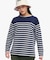 マリンストライプ ロングスリーブボーダーTシャツ RP 長袖Tシャツ