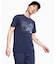 吸水速乾 グラフィックプリント半袖Tシャツ