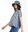 リバティプリント 半袖Tシャツ