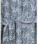 花柄 フラワー リバティロングシャツドレス / シャツワンピース
