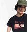 吸水速乾 抗菌防臭 プリント半袖Tシャツ