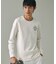 UVカット ワンポイントロゴ ロングスリーブ 長袖リブTシャツ