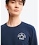 UVカット ワンポイントロゴ ロングスリーブ 長袖リブTシャツ