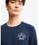 UVカット ワンポイントロゴ ロングスリーブ 長袖リブTシャツ