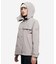 GORE TEX ゴアテックス 防風 防水 透湿 2レイヤー ショートトレンチコート / フード脱着可