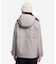 GORE TEX ゴアテックス 防風 防水 透湿 2レイヤー ショートトレンチコート / フード脱着可