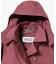 GORE TEX ゴアテックス 防風 防水 透湿 2レイヤー ショートトレンチコート / フード脱着可