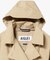 GORE-TEX ゴアテックス 防風 防水 透湿 ミドルトレンチコート / フード取り外し可