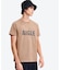 吸水速乾 抗菌防臭 ロゴプリントTシャツ