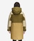 GORE-TEX ゴアテックス 防水 防風 透湿 PRIMALOFT プリマロフト中綿 カラーブロックダウンコート
