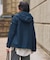 GORE-TEX 防水 透湿 防風 ゴアテックス 2レイヤー フーデッドショートジャケット RP