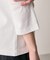 ボートネック 七分袖 Tシャツ