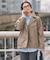 防風 透湿 防水 GORE-TEX ゴアテックス ショートトレンチコート / フード取り外し可