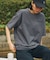 AIGLE オーバーサイズバックプリントロゴ 半袖Tシャツ