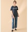 オーガニックコットン ロゴプリント 半袖Tシャツ / ユニセックス