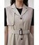 SINGLE FLAP GILET ONEPIECE