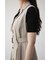 SINGLE FLAP GILET ONEPIECE