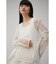 PATTERN MESH PULLOVER