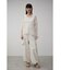 PATTERN MESH PULLOVER