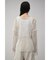 PATTERN MESH PULLOVER