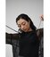 PATTERN MESH PULLOVER
