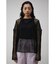 PATTERN MESH PULLOVER