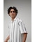 MULTI STRIPE CREPE WEAVE SHIRT