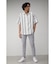 MULTI STRIPE CREPE WEAVE SHIRT