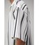 MULTI STRIPE CREPE WEAVE SHIRT