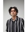 MULTI STRIPE CREPE WEAVE SHIRT