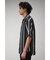 MULTI STRIPE CREPE WEAVE SHIRT