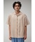 MULTI STRIPE CREPE WEAVE SHIRT