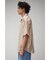 MULTI STRIPE CREPE WEAVE SHIRT