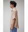 MULTI STRIPE CREPE WEAVE SHIRT