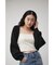SHORT KNIT BOLERO