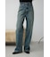 AZUL DENIM ハイウエストワイドデニム