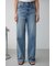 AZUL DENIM ハイウエストワイドデニム