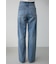 AZUL DENIM ハイウエストワイドデニム