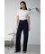 AZUL DENIM ハイウエストワイドデニム