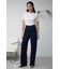AZUL DENIM ハイウエストワイドデニム