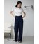 AZUL DENIM ハイウエストワイドデニム