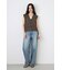 AZUL DENIM ハイウエストワイドデニム
