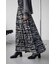 グラフィックチェックフレアスカート