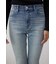 AZUL DENIM ラインストーンフレアデニム
