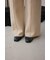 格上げ ニットワイドパンツ